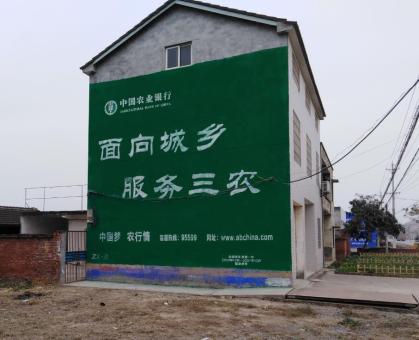 庆元为什么制作墙体广告