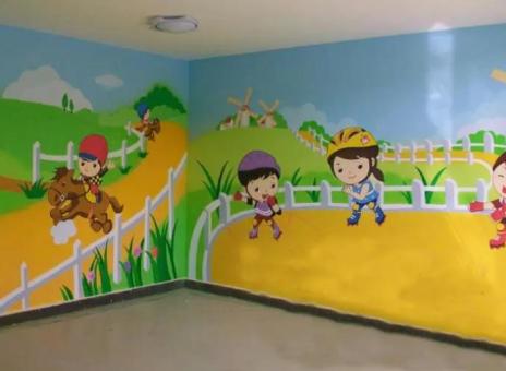 庆元幼儿园墙体彩绘制作流程及注意事项