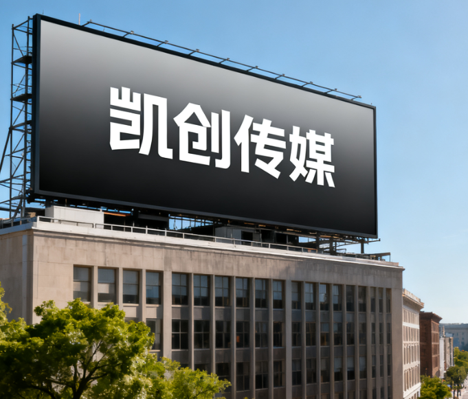 庆元户外广告牌的设计与制作