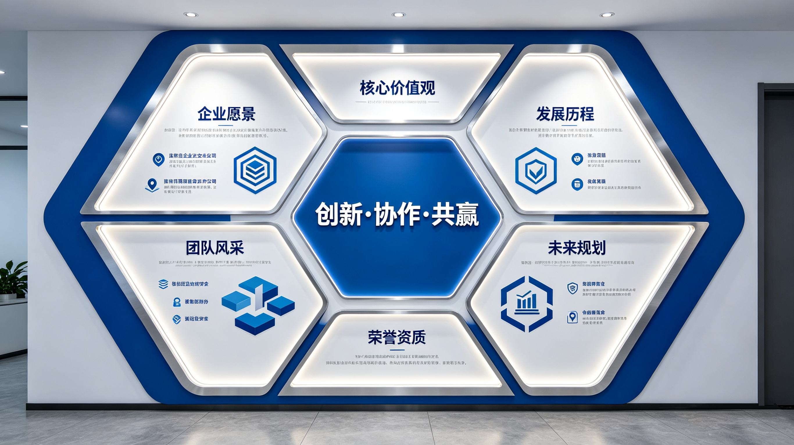 庆元企业文化墙六边形避坑指南（新手常犯5个错误）